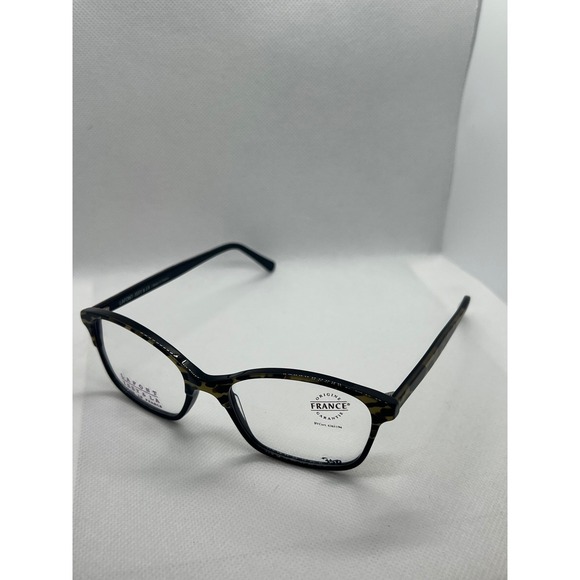 Lafont-Issy & La Accessories - Lafont-Issy & La  Benton Designer Eyeglasses Frames Tortoise Black France 51-17